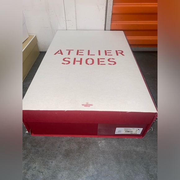 Valentino Garavani Cream Ankle Rain Boots Sz 8 - Picture 9 of 12